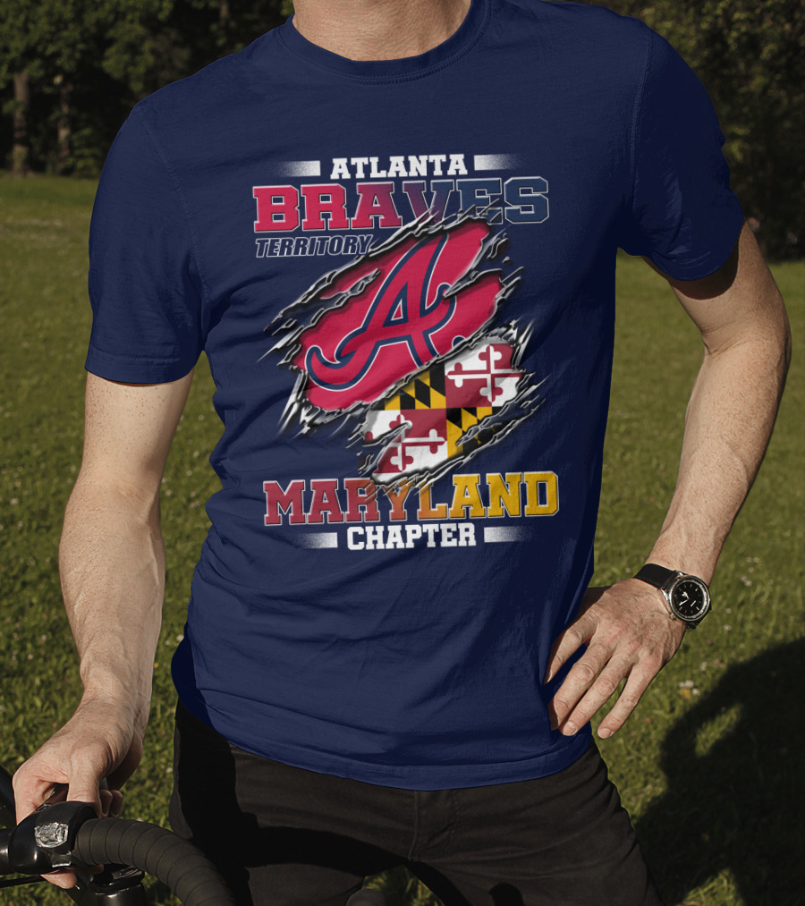 Atlanta Braves Territory Maryland Chapter T-Shirt