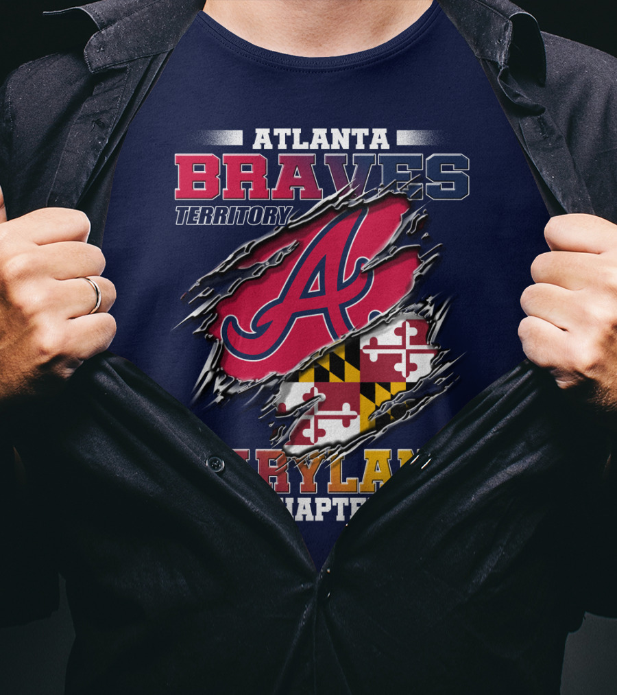 Atlanta Braves Territory Maryland Chapter T-Shirt