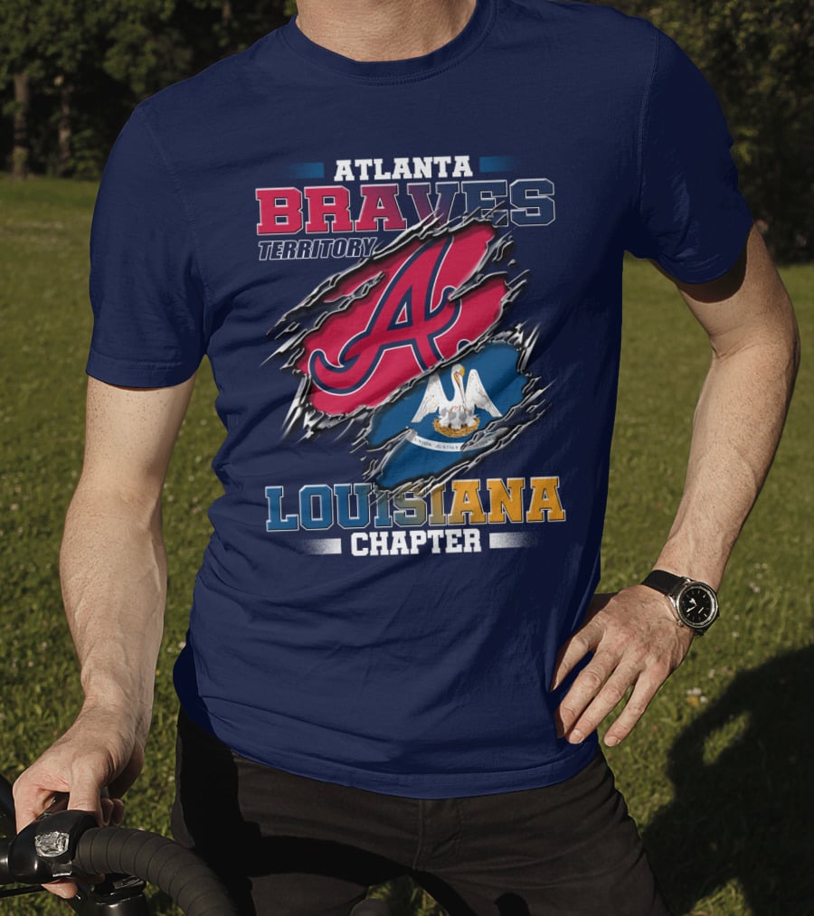 Atlanta Braves Territory Louisiana Chapter T-Shirt