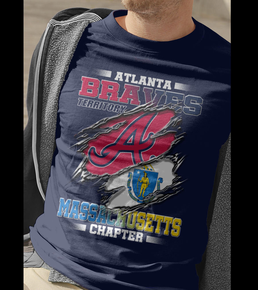 Atlanta Braves Territory Massachusetts Chapter T-Shirt