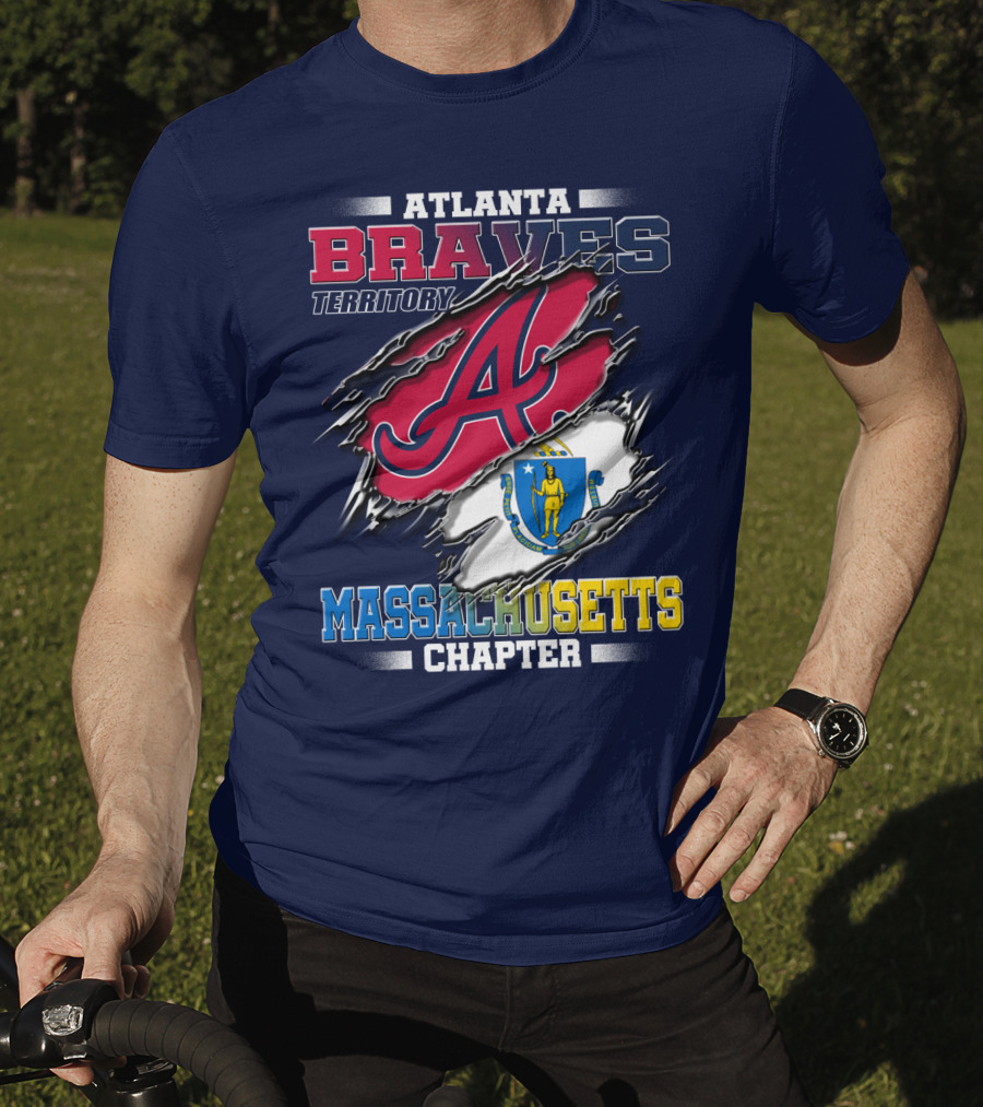 Atlanta Braves Territory Massachusetts Chapter T-Shirt