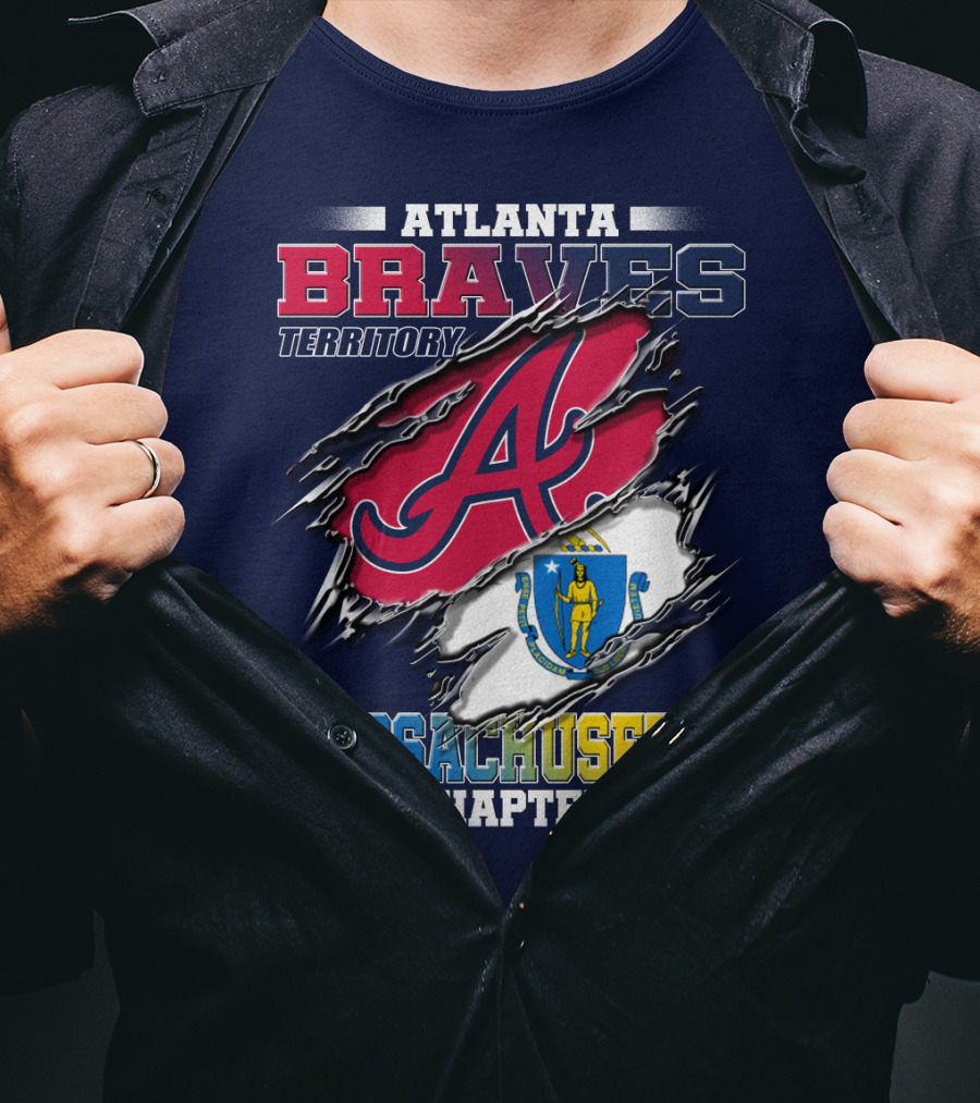 Atlanta Braves Territory Massachusetts Chapter T-Shirt