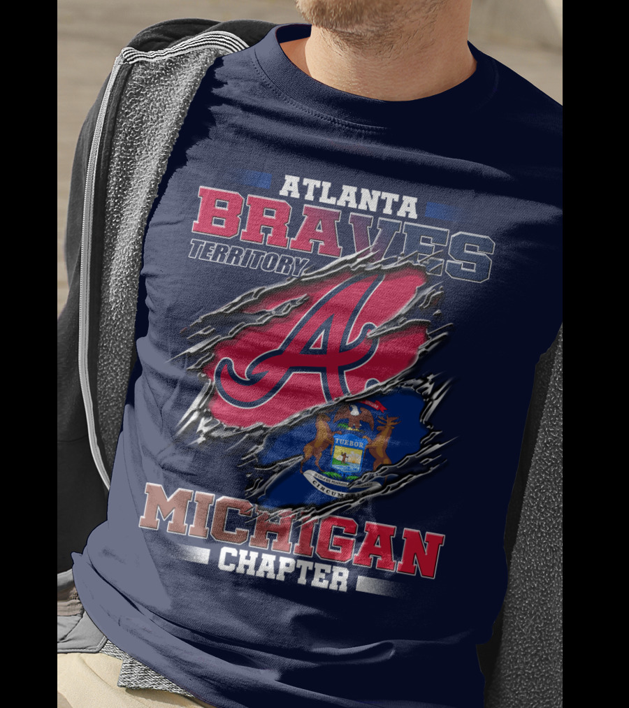 Atlanta Braves Territory Michigan Chapter T-Shirt