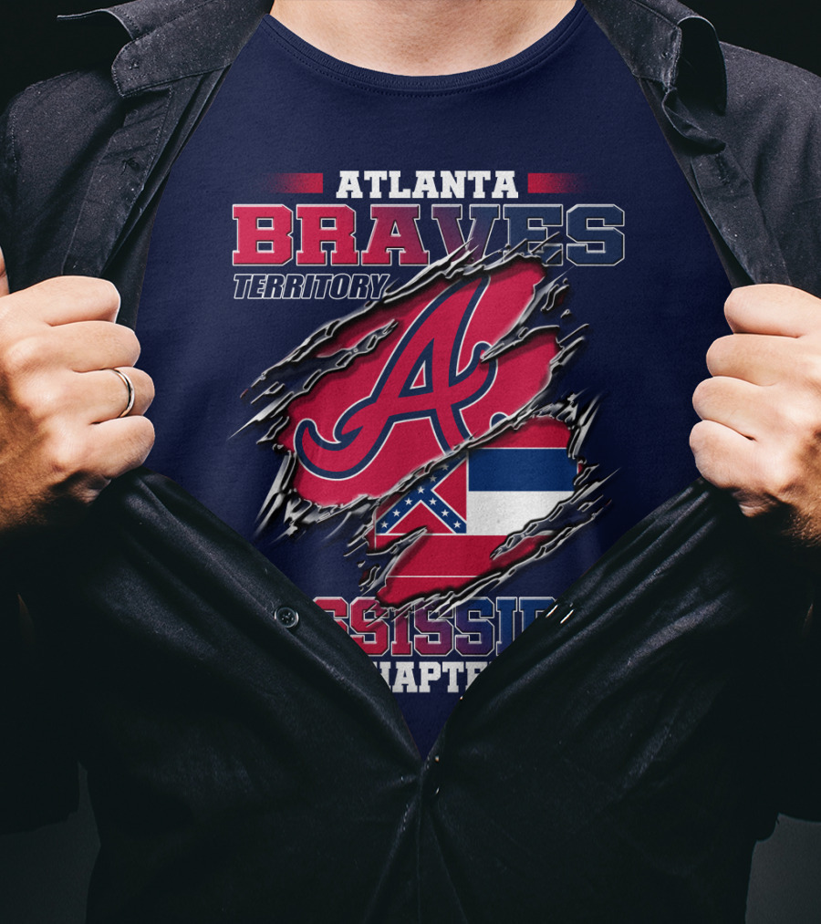 Atlanta Braves Territory Mississippi Chapter T-Shirt