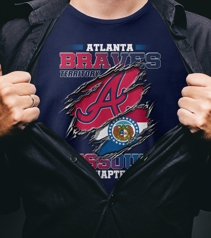 Atlanta Braves Territory Missouri Chapter T-Shirt