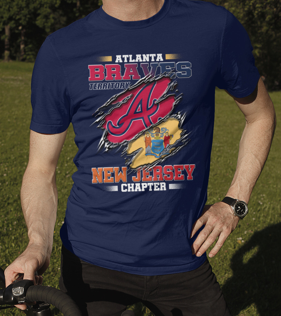 Atlanta Braves Territory New Jersey Chapter T-Shirt