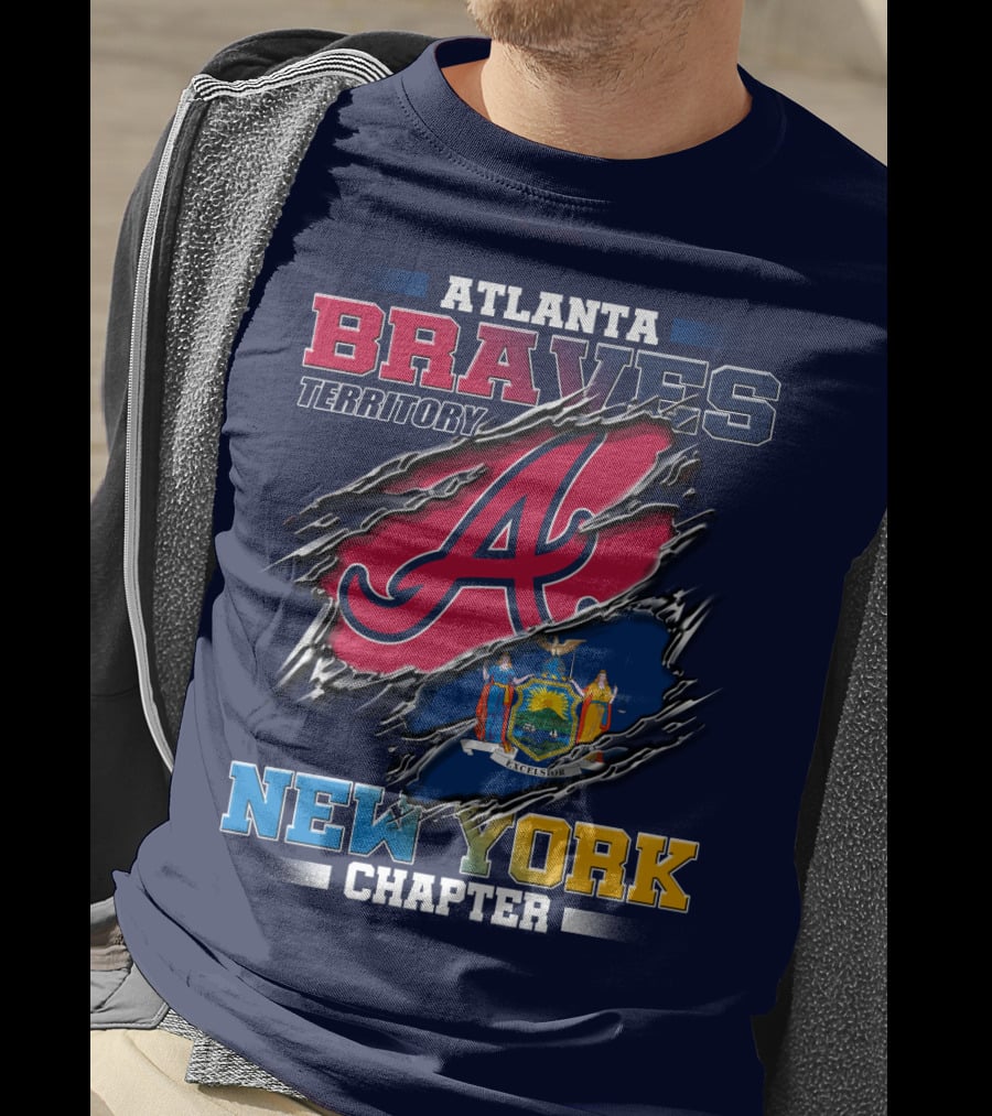 Atlanta Braves Territory New York Chapter T-Shirt