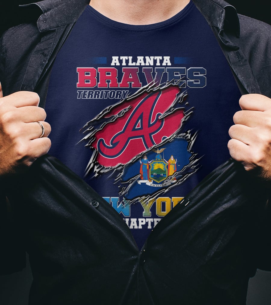 Atlanta Braves Territory New York Chapter T-Shirt