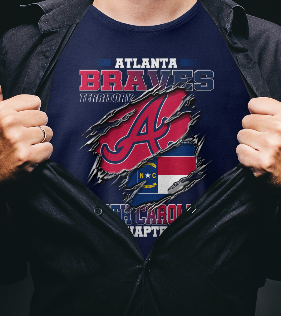 Atlanta Braves Territory North Carolina Chapter T-Shirt