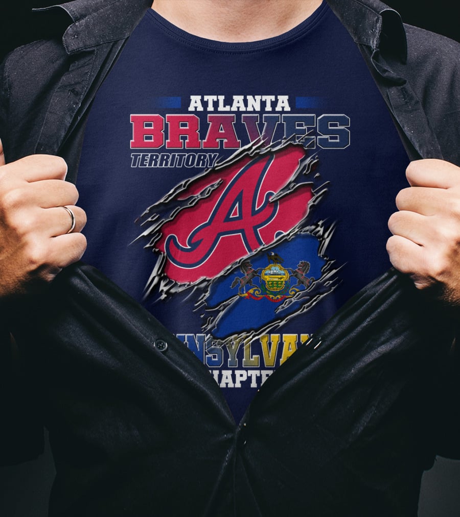 Atlanta Braves Territory Pennsylvania Chapter T-Shirt