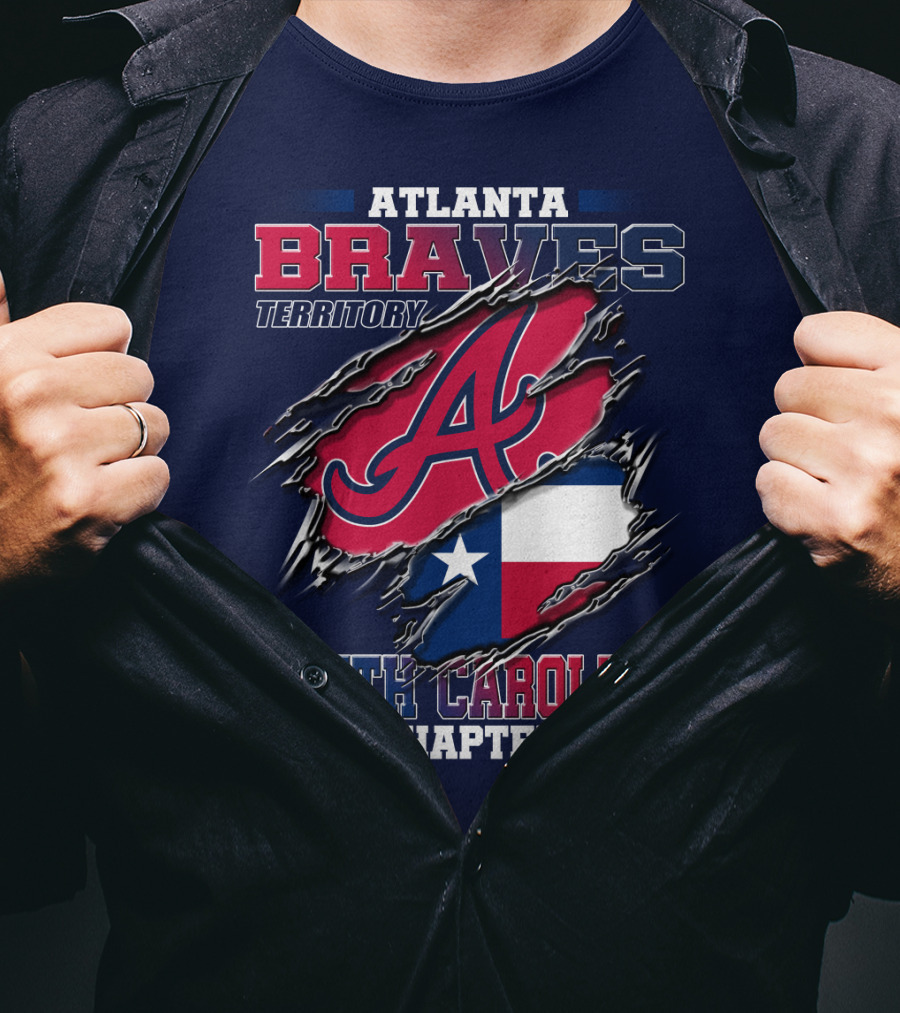 Atlanta Braves Territory South Carolina Chapter T-Shirt