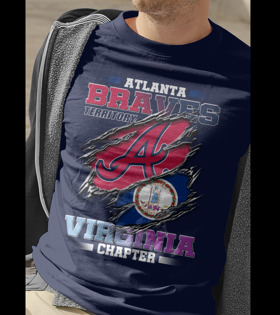 Atlanta Braves Territory Virginia Chapter T-Shirt