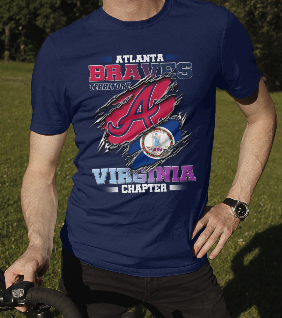 Atlanta Braves Territory Virginia Chapter T-Shirt