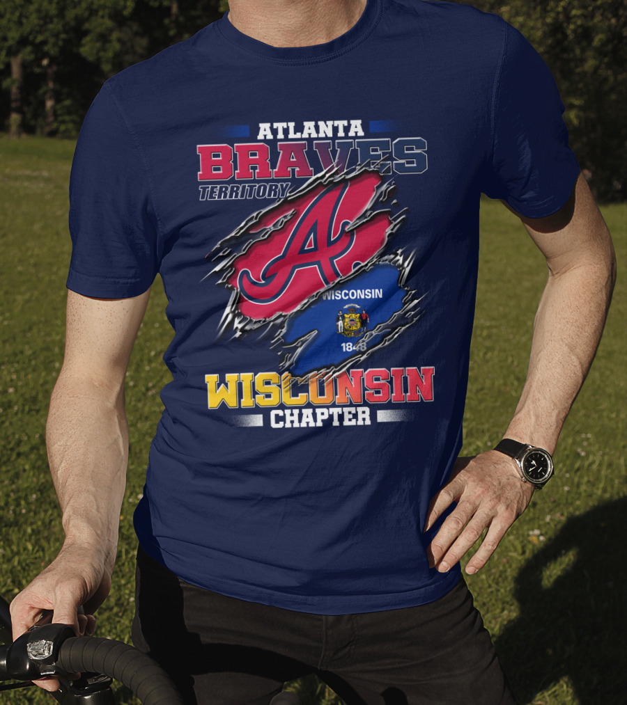 Atlanta Braves Territory Wisconsin Chapter 1848 T-Shirt