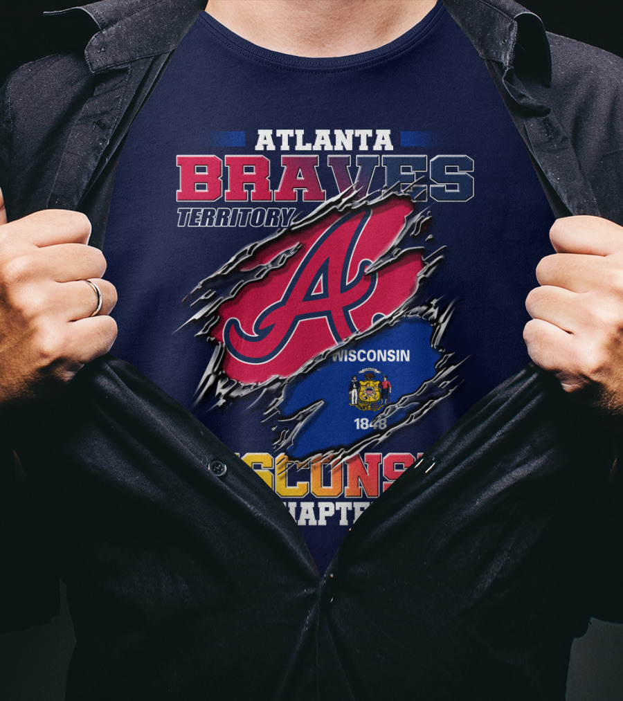 Atlanta Braves Territory Wisconsin Chapter 1848 T-Shirt