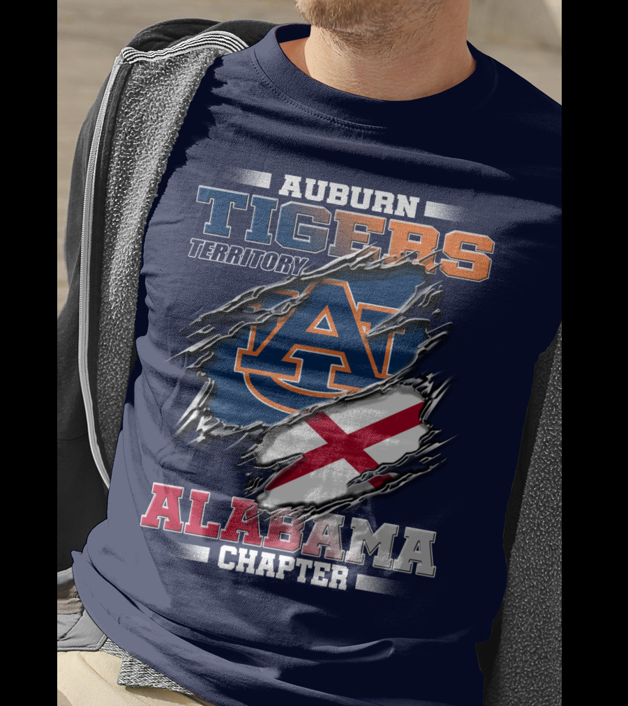 Auburn Tigers Territory Alabama Chapter T-Shirt
