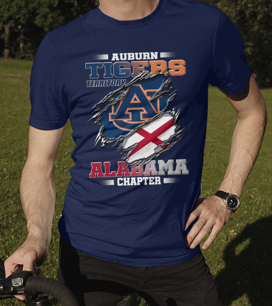 Auburn Tigers Territory Alabama Chapter T-Shirt