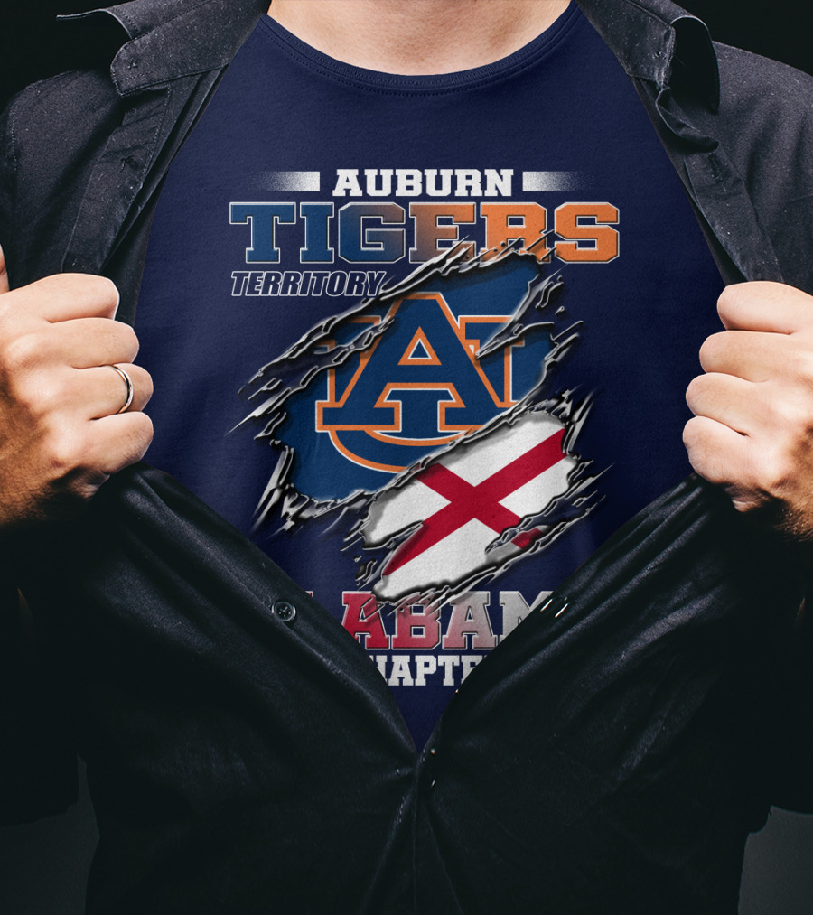 Auburn Tigers Territory Alabama Chapter T-Shirt