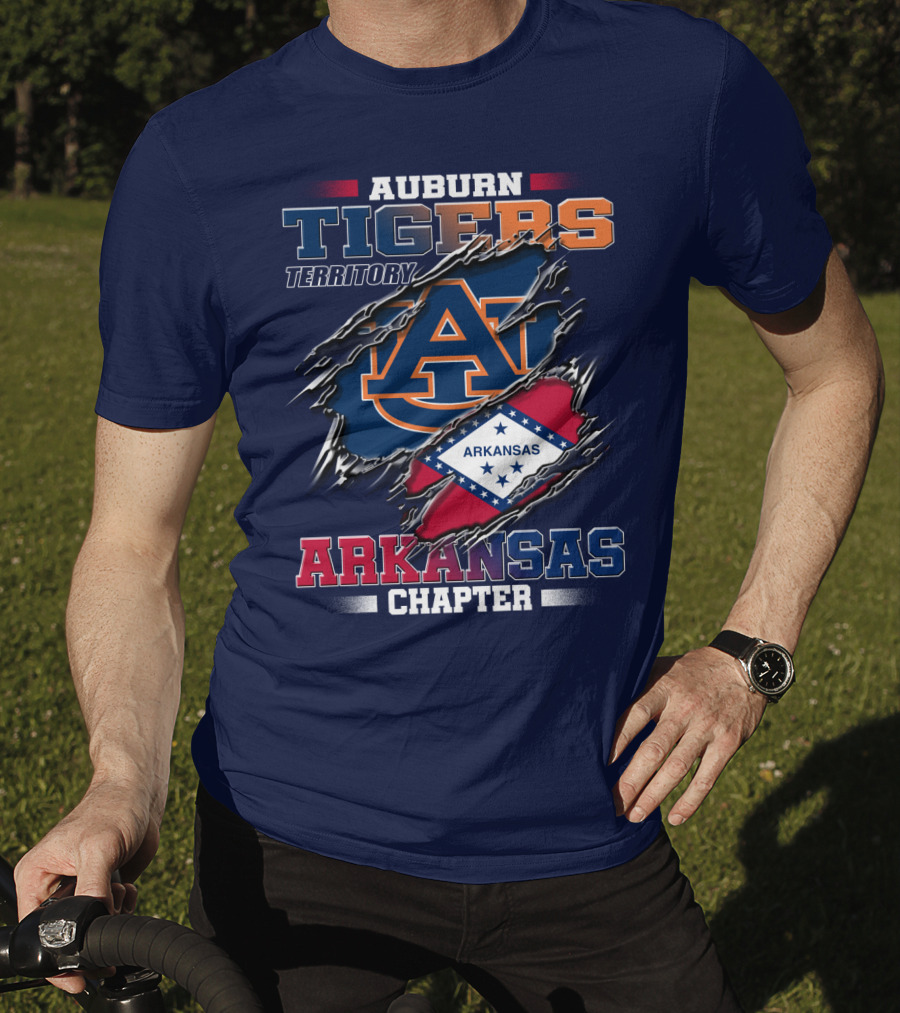 Auburn Tigers Territory Arkansas Chapter T-Shirt