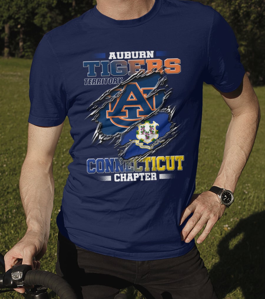 Auburn Tigers Territory Connecticut Chapter T-Shirt