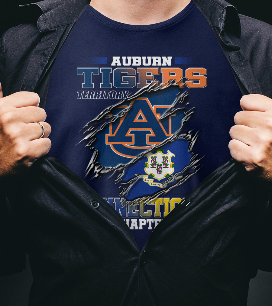 Auburn Tigers Territory Connecticut Chapter T-Shirt