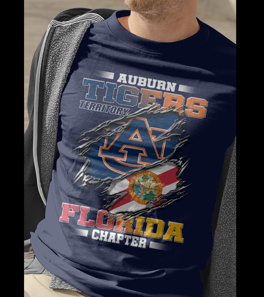 Auburn Tigers Territory Florida Chapter T-Shirt