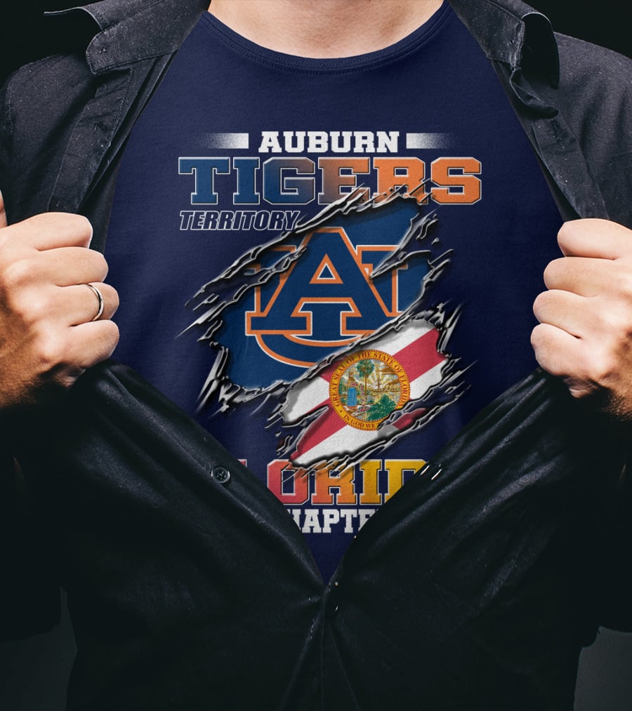 Auburn Tigers Territory Florida Chapter T-Shirt