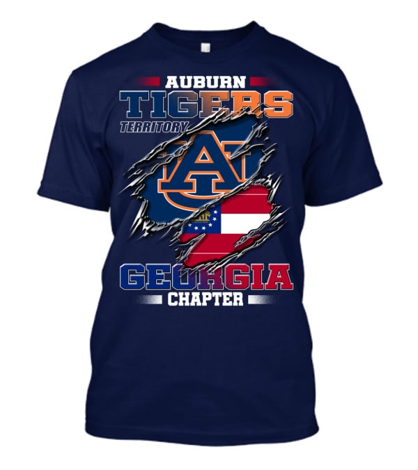 Auburn Tigers Territory Georgia Chapter T-Shirt