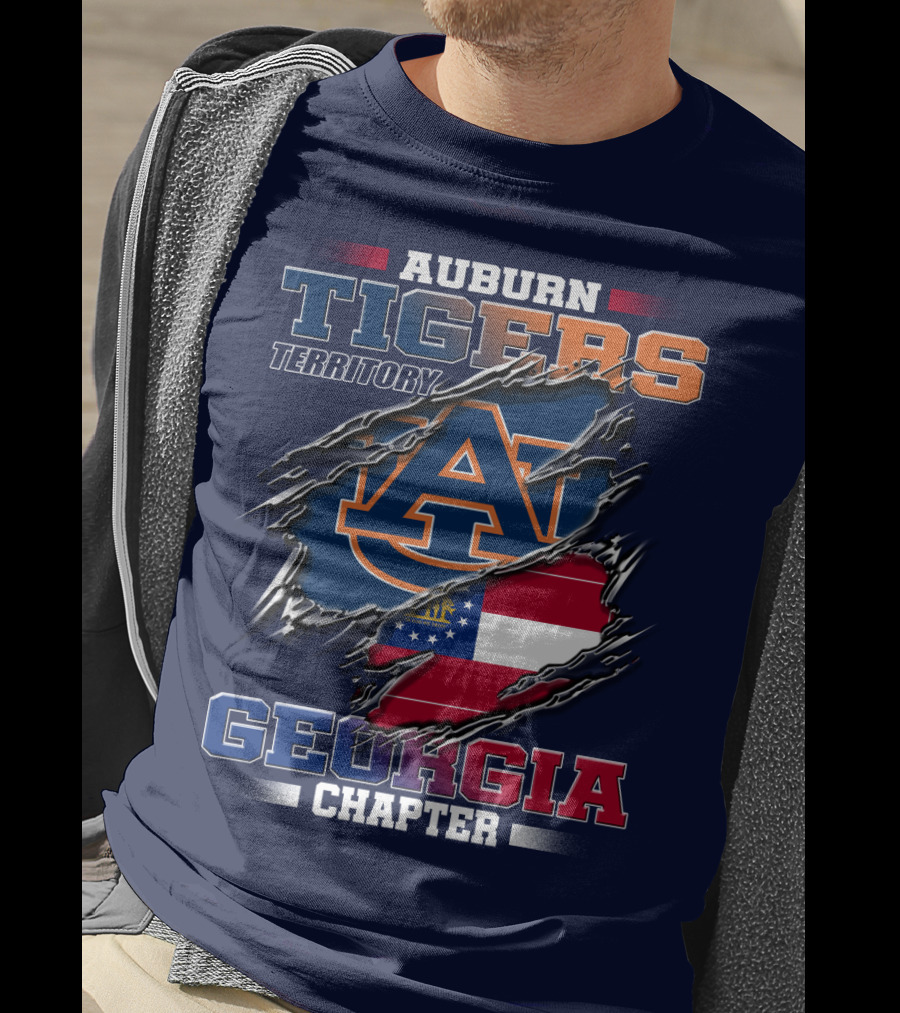 Auburn Tigers Territory Georgia Chapter T-Shirt