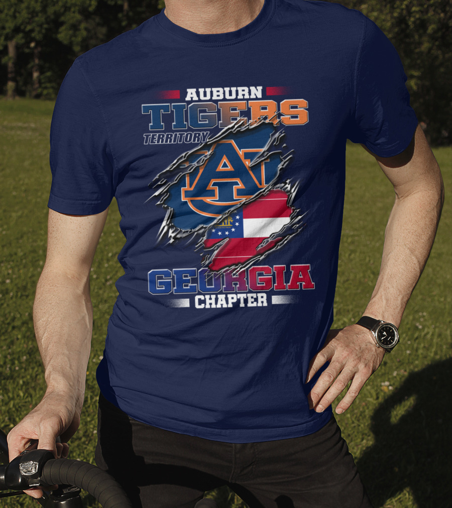 Auburn Tigers Territory Georgia Chapter T-Shirt