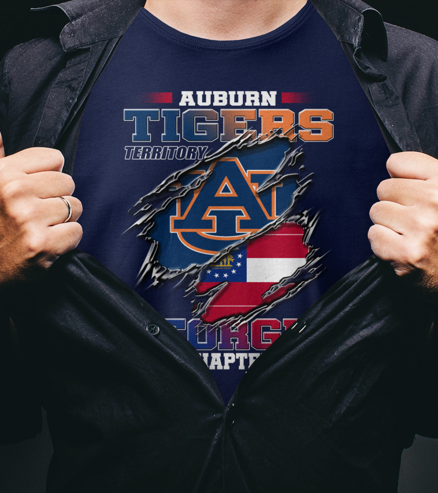 Auburn Tigers Territory Georgia Chapter T-Shirt
