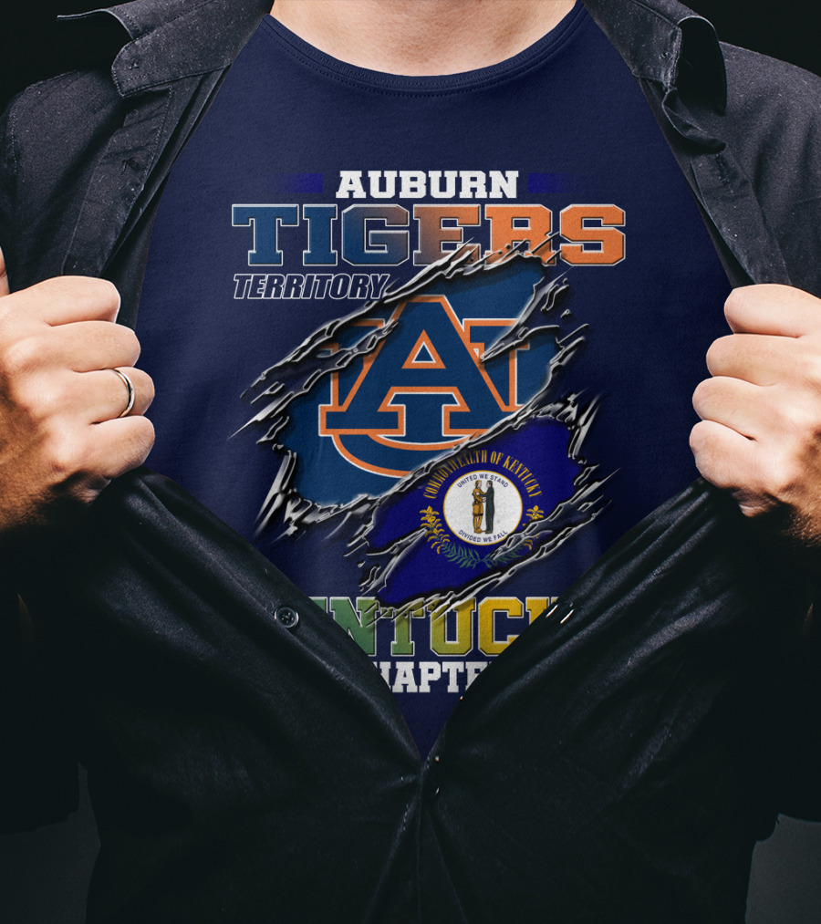 Auburn Tigers Territory Kentucky Chapter T-Shirt
