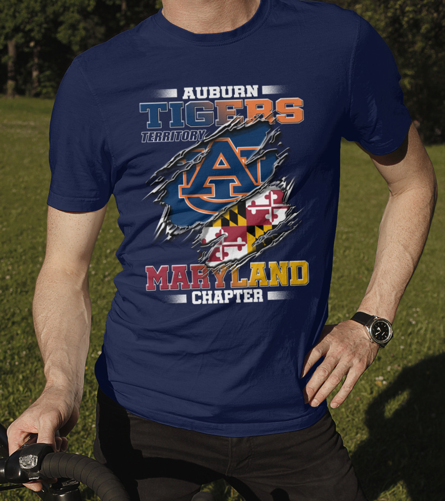Auburn Tigers Territory Maryland Chapter T-Shirt