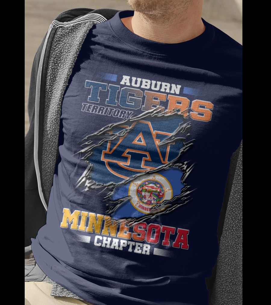 Auburn Tigers Territory Minnesota Chapter T-Shirt