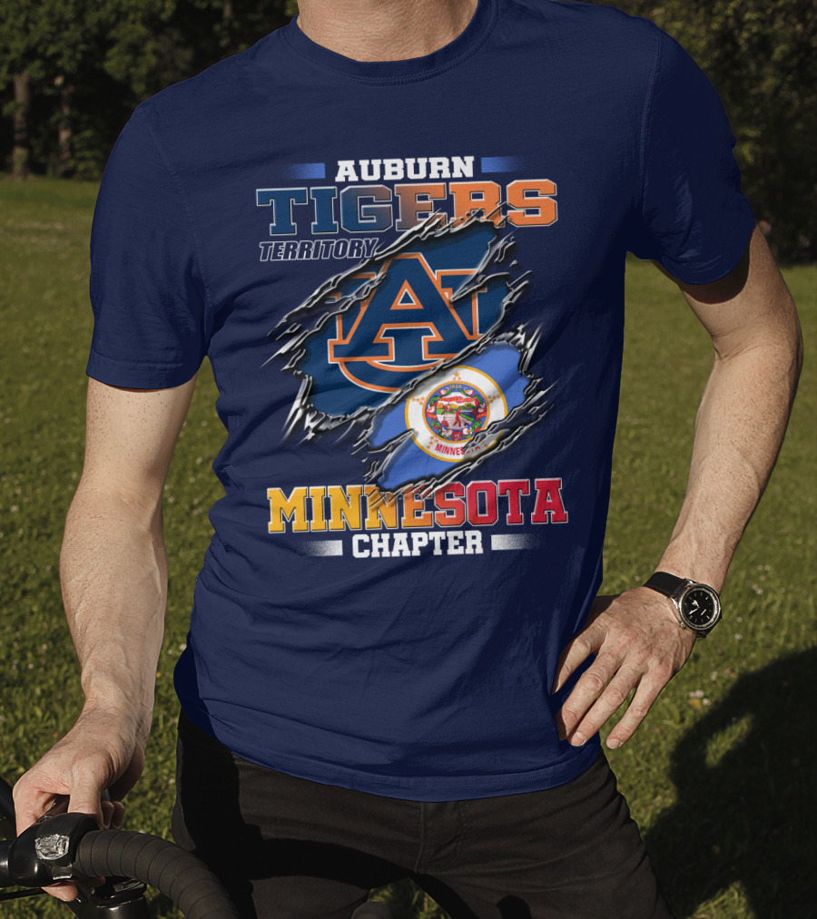 Auburn Tigers Territory Minnesota Chapter T-Shirt