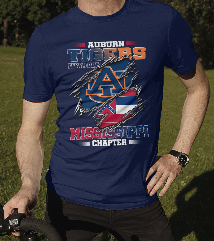 Auburn Tigers Territory Mississippi Chapter T-Shirt