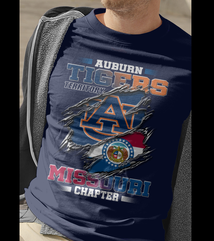 Auburn Tigers Territory Missouri Chapter T-Shirt