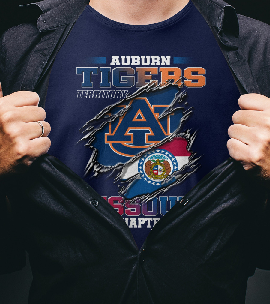 Auburn Tigers Territory Missouri Chapter T-Shirt