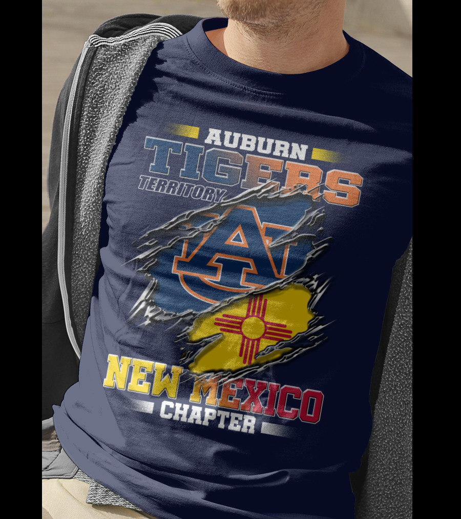 Auburn Tigers Territory New Mexico Chapter T-Shirt