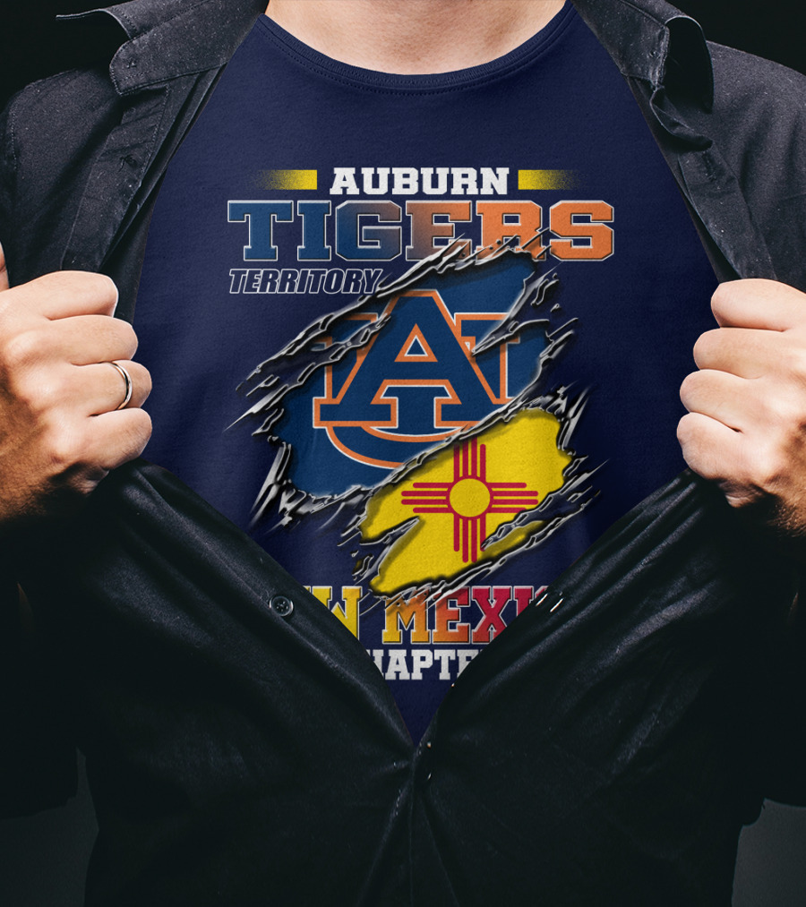 Auburn Tigers Territory New Mexico Chapter T-Shirt