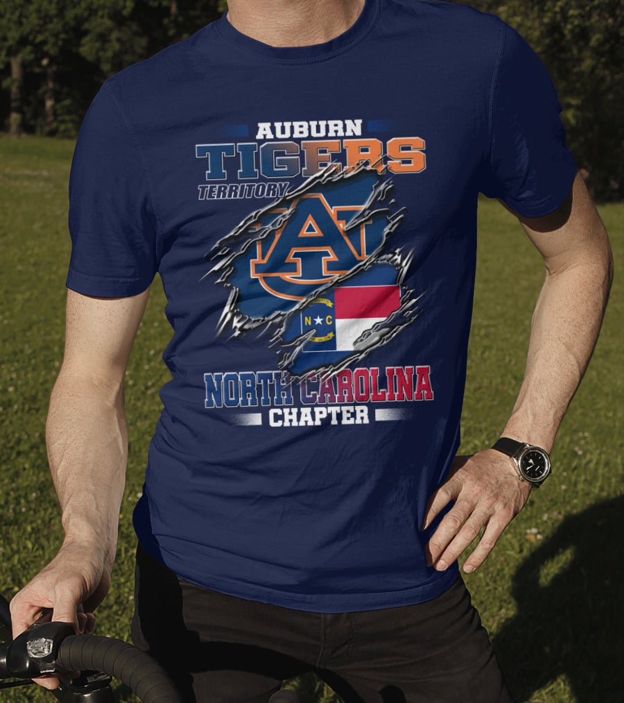 Auburn Tigers Territory North Carolina Chapter T-Shirt