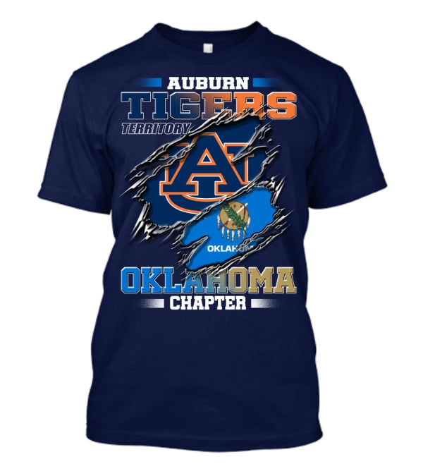 Auburn Tigers Territory Oklahoma Chapter T-Shirt