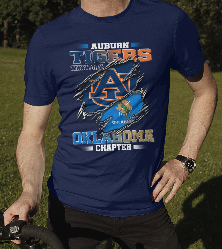 Auburn Tigers Territory Oklahoma Chapter T-Shirt