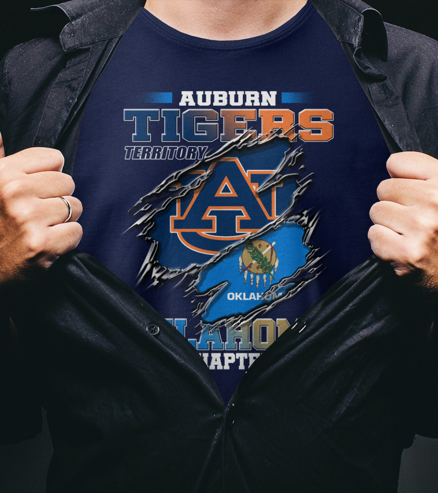 Auburn Tigers Territory Oklahoma Chapter T-Shirt