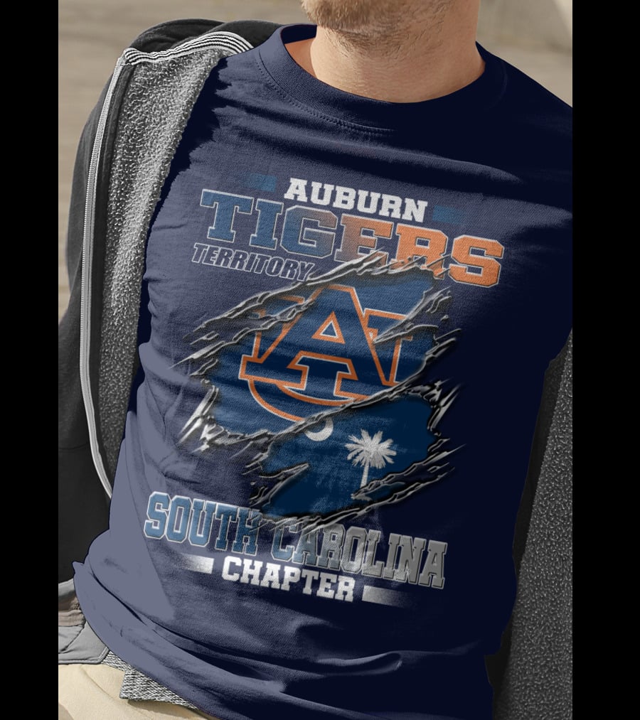Auburn Tigers Territory South Carolina Chapter T-Shirt
