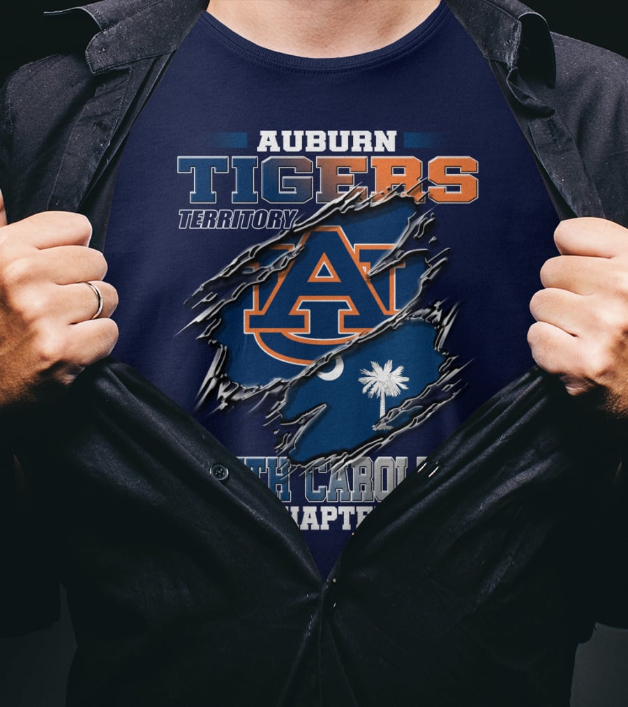 Auburn Tigers Territory South Carolina Chapter T-Shirt
