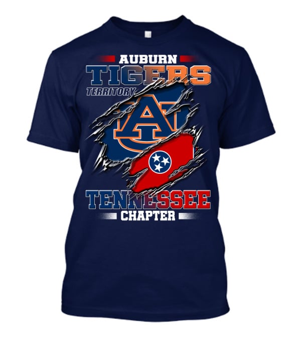 Auburn Tigers Territory Tennessee Chapter T-Shirt