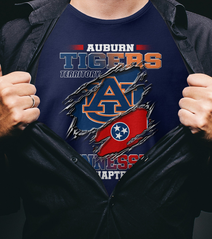 Auburn Tigers Territory Tennessee Chapter T-Shirt