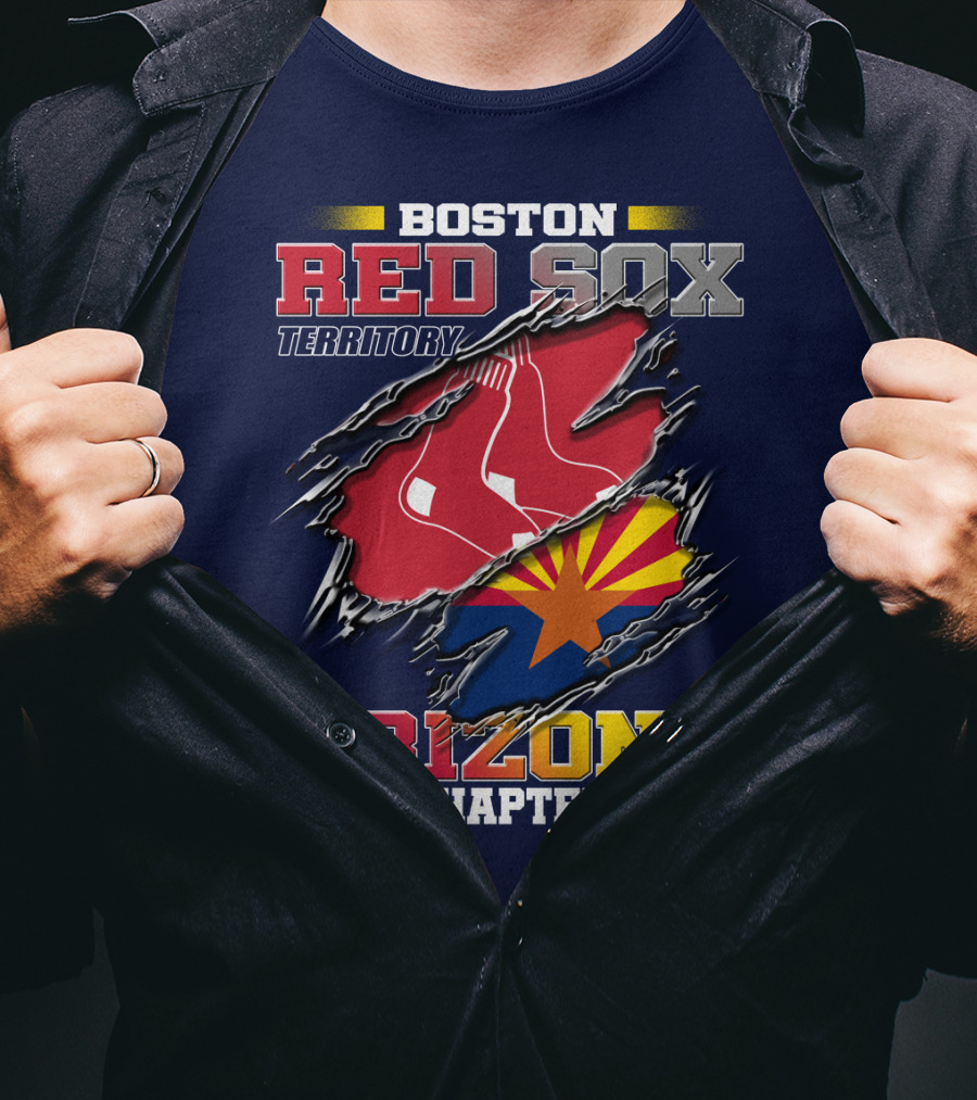 Boston Red Sox Territory Arizona Chapter T-Shirt