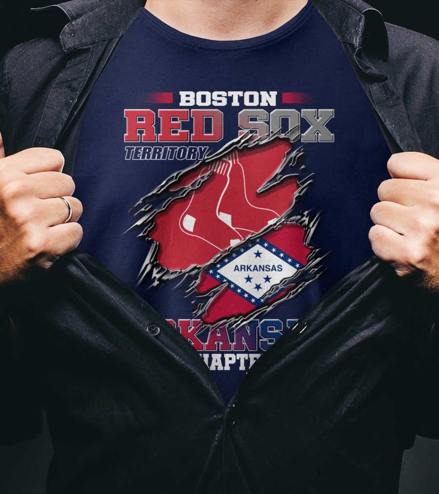 Boston Red Sox Territory Arkansas Chapter T-Shirt